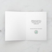 Vœux de Noël Carte de vacances corporate (Intérieur)