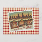 Vœux de Noël de la carte de vœux de vacances de l' (Devant)