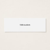 vœux de Noël flocons de neige (Dos)