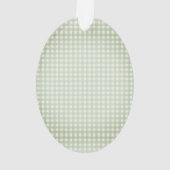 Vœux de Noël Gingham (dos)