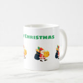 Vœux de Noël Imprimés Tasse Classique - Taille 11 (Devant droit)
