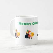 Vœux de Noël Imprimés Tasse Classique - Taille 11 (Devant gauche)