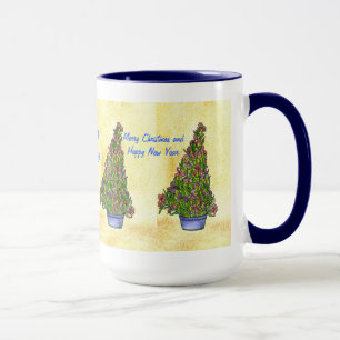 voeux de Noël Iris Mug