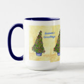 voeux de Noël Iris Mug (Gauche)