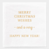 Vœux de Noël Joyeuse Année (Recto)