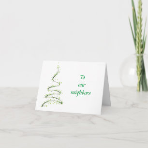 *VŒUX DE NOËL/NOUVEL AN* CARTE DE VOISIN