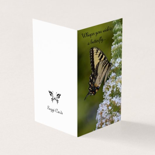 Vœux de papillon d'anniversaire (Outside)