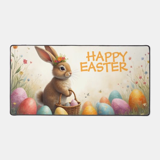 Vœux de printemps du lapin de Pâques (Recto)