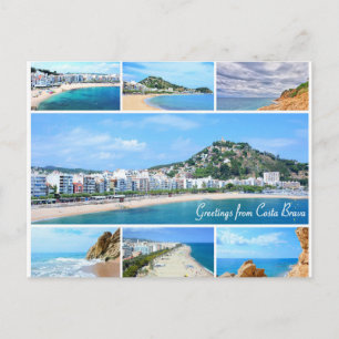 Voeux de vacances carte postale