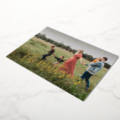 Vœux de vacances chaleureux et élégants Photo de f (Rotation)