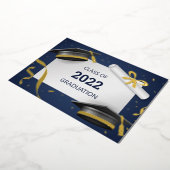 Vœux En Aluminium Carte de diplôme (Rotation)