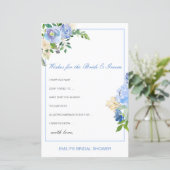 Voeux modifiables pour la carte de mariée et de ch (Debout devant)