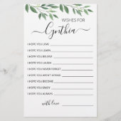 Voeux pour la carte anniversaire fille fête d'anni (Devant)