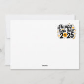 Vœux pour une lumineuse carte de Noël 2025 (Dos)