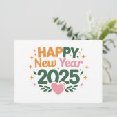 Vœux qui durent : Carte de vœux de fin d'année 202 (Debout devant)