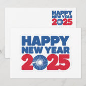 Vœux sincères pour la carte de Noël 2025 (Devant / Derrière)