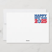 Vœux sincères pour la carte de Noël 2025 (Dos)