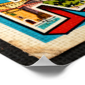 Voeux vintages de Rome Poster (Coin)