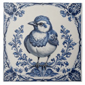 Vogel 4 tegeltje (Voorkant)