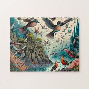 Vogel Art 7 Easy Brain Art Puzzel Foto Puzzels Int