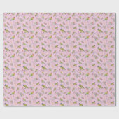 Vogel Botanisch Cadeaupapier (Vlak)