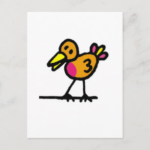 vogel briefkaart