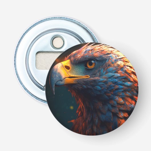  vogel button flesopener (Voorkant)