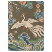 Vogel Chinees Antiek Decor Klembord (Achterkant)