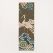Vogel Chinees Antiek Decor Yogamat (Achterkant)