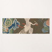 Vogel Chinees Antiek Decor Yogamat (Voorkant (horizontaal))