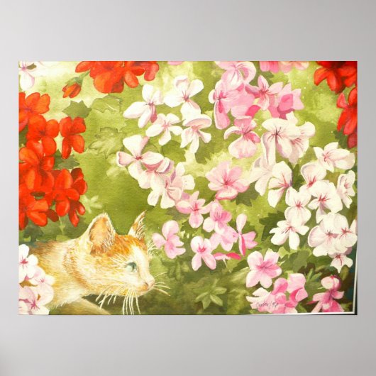 Vogel die "licht" kijkt poster (Voorkant)