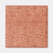 Vogel en Anemone van William Morris, Natuur Magneet (Voorkant)