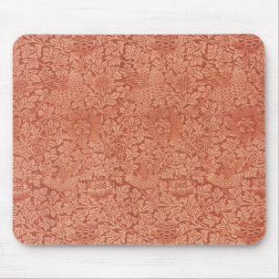 Vogel en Anemone van William Morris,  Natuur Muismat