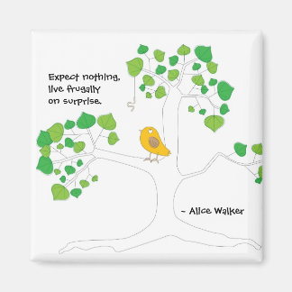 Vogel- en boommagneet magneet