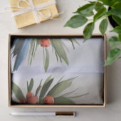 Vogel en Holly Kerstmis Geschenk Wrap Tissuepapier (Geschenk)