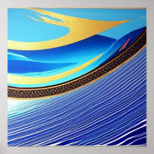 Vogel en Poster van de Golf