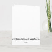  Vogel en Stoel Wenskaart II Kaart (Achterkant)