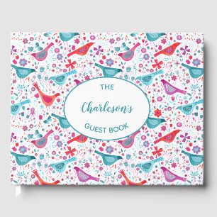 Vogel- en ventilatorWaterverf op maat Gastenboek