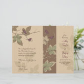 Vogel- en wijnzegenprogramma (Staand voorkant)