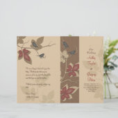 Vogel- en wijnzegenprogramma (Staand voorkant)