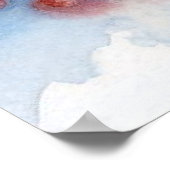 Vogel- en winterlandschap 31 poster (Hoek)