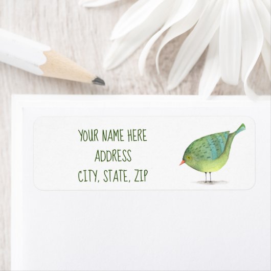 vogel etiket (Insitu)