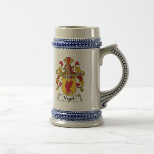 Vogel Family Crest Bierpul
