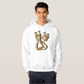 vogel hoodie (Voorkant volledig)