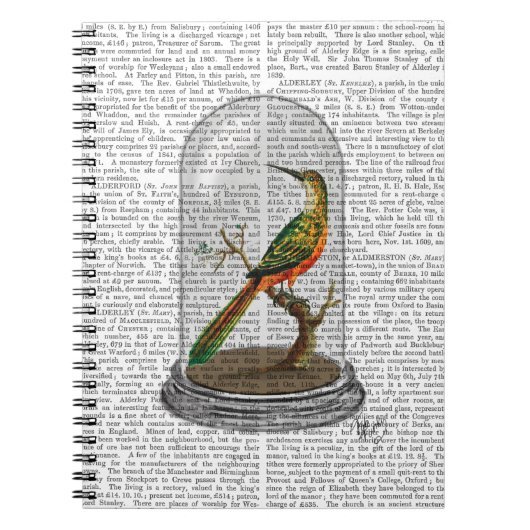 Vogel in Bell Jar Notitieboek (Voorkant)