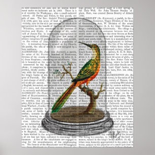 Vogel in Bell Jar Poster