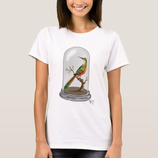 Vogel in Bell Jar T-shirt (Voorkant)
