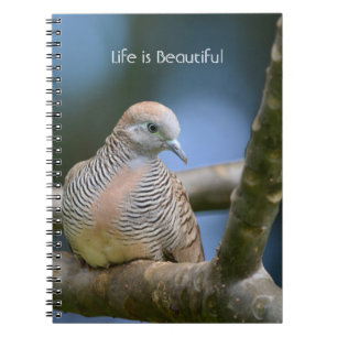 Vogel in Boom Kauai (mijn fotografie) Notitieboek