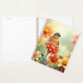 Vogel in de lelies - persoonlijk dagboek of dagboe planner (Display)