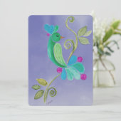 Vogel In Een Boom (Staand voorkant)